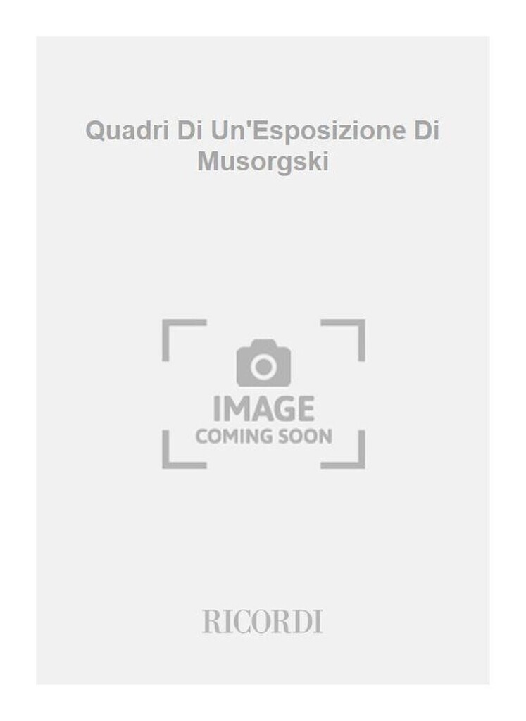 Quadri Di Un'Esposizione Di Musorgski